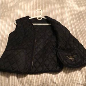 Authentic Barbour Quilted Vest - Black